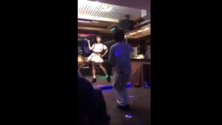 wholesome video of japanese guy dancing with his idol
