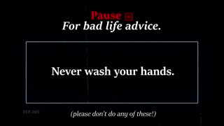 GOOD ADVICE