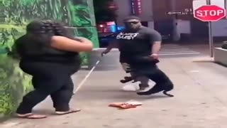 blind dog attack
